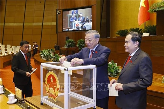 Quốc hội bầu Chủ tịch Quốc hội khóa XVI