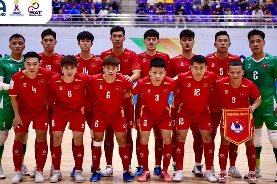 Việt Nam thắng đậm trận ra quân giải futsal Đông Nam Á