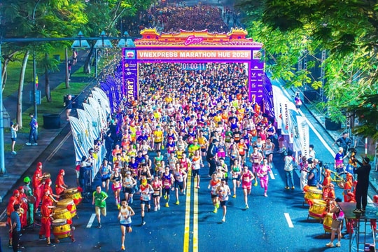 VnExpress Marathon - điểm hẹn thể thao của Festival Huế 2026