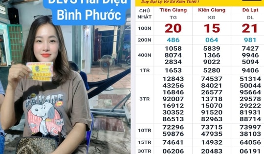 Hai giải độc đắc xổ số miền Nam lộ diện vào sáng 6-4 tại TPHCM và Đồng Nai