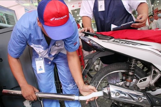 Hà Nội, TP Hồ Chí Minh sẽ kiểm định khí thải xe mô tô, xe gắn máy từ ngày 1/7/2027