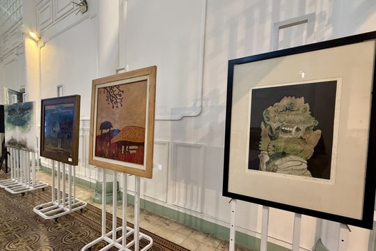 TP Hồ Chí Minh: Tiếp nhận 229 tác phẩm mỹ thuật đương đại từ Hội Mỹ thuật Việt Nam