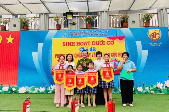 Tăng cường tuyên truyền PCCC cho học sinh tiểu học: Nền tảng xây dựng ý thức an toàn từ sớm