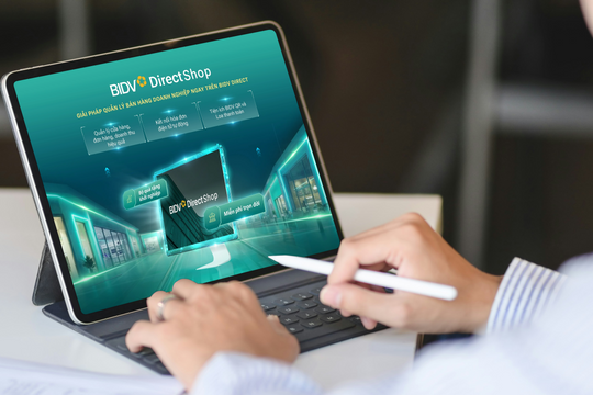 BIDV ra mắt giải pháp quản lý bán hàng Direct Shop
