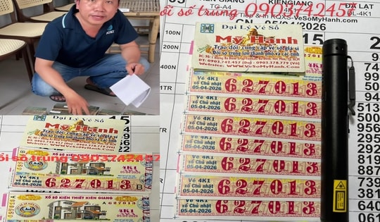 Trưa 7-4, thêm một phụ nữ ở TPHCM trúng giải độc đắc xổ số miền Nam