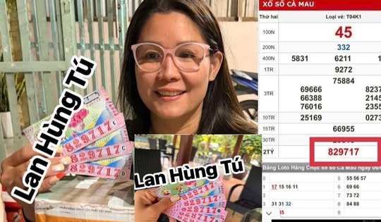 Hai giải độc đắc xổ số miền Nam lộ diện vào chiều 7-4 tại TPHCM và Tây Ninh