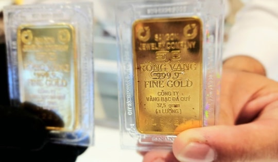 Giá vàng nhẫn trơn Bảo Tín Minh Châu thấp hơn nhiều so với vàng miếng SJC