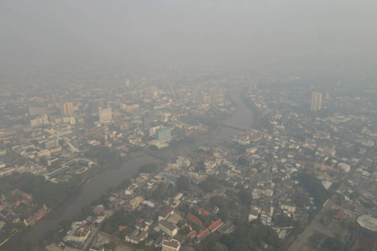 Ô nhiễm không khí kỷ lục ở miền Bắc Thái Lan khiến du lịch bị đình trệ