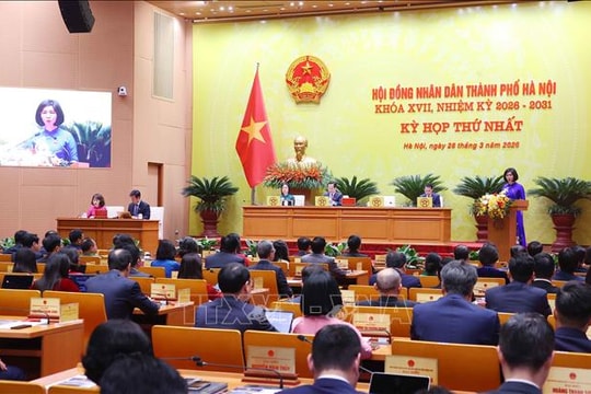 Phê chuẩn kết quả bầu Chủ tịch HĐND các tỉnh, thành phố nhiệm kỳ 2026 - 2031