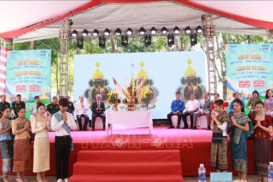 Thắt chặt tình hữu nghị qua giao lưu thanh niên Việt Nam – Lào