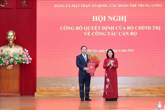 Phân công đồng chí Nguyễn Phi Long làm Phó Bí thư Thường trực Đảng ủy MTTQ, các đoàn thể Trung ương