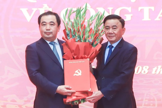 Ba lời hứa của tân Bí thư Thành ủy Hà Nội Trần Đức Thắng khi nhậm chức