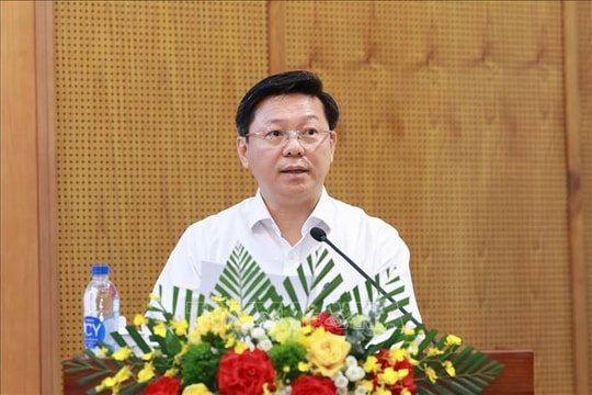 Đồng chí Trần Thanh Lâm: Đội ngũ người làm báo, xuất bản, văn nghệ sĩ, trí thức tiên phong thực hiện Nghị quyết Đại hội XIV của Đảng