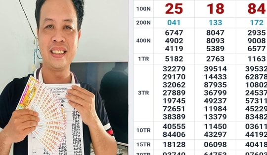 Lộ diện nhiều người trúng thưởng xổ số miền Nam vào sáng sớm 8-4