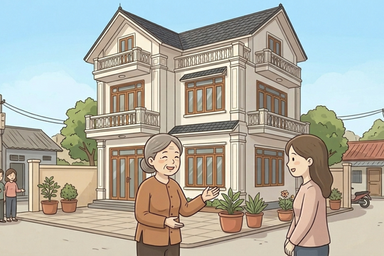 Mẹ chồng đi kể căn nhà ba tầng là mình chồng tôi tạo dựng nên