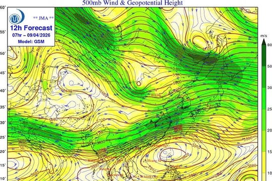 Áp thấp nhiệt đới trên Tây Bắc Thái Bình Dương có khả năng mạnh lên thành bão