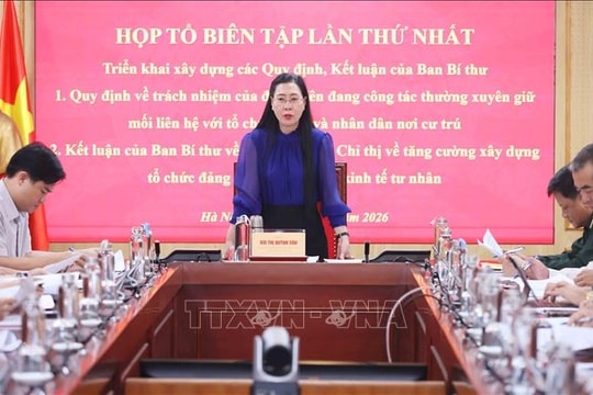 Tăng cường mối liên hệ giữa đảng viên với tổ chức đảng và nhân dân nơi cư trú