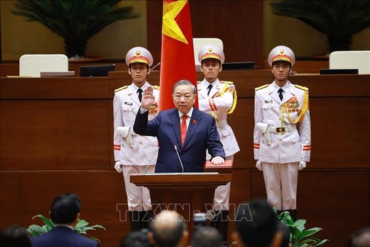 Chủ tịch Cuba chúc mừng đồng chí Tô Lâm được bầu giữ chức Chủ tịch nước Việt Nam