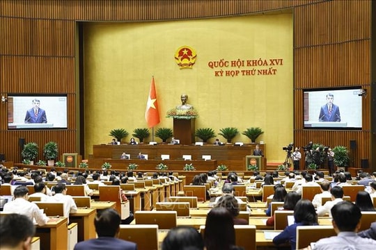 Thông cáo báo chí số 06 Kỳ họp thứ Nhất, Quốc hội khóa XVI