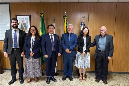 Việt Nam và Brazil tăng cường hợp tác khoa học, công nghệ
