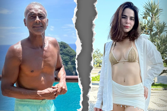 Romario bị tố phản bội bạn gái kém 35 tuổi