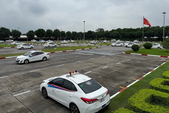 Người học, thi sát hạch lái xe sẽ phải xác thực nhận diện khuôn mặt