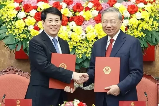 Tổng Bí thư Tô Lâm nhận bàn giao công tác Chủ tịch nước