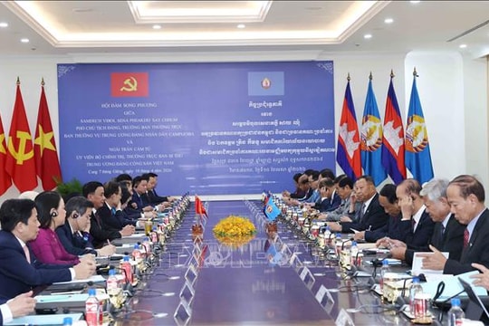 Việt Nam - Campuchia tiếp tục củng cố vững chắc tin cậy chính trị