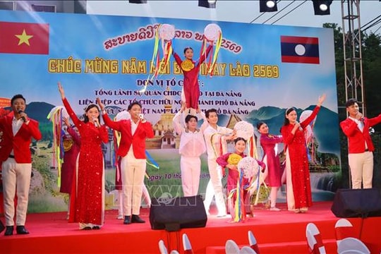 Đà Nẵng: Lễ hội Tết cổ truyền Bunpimay 2569 của nhân dân các bộ tộc Lào