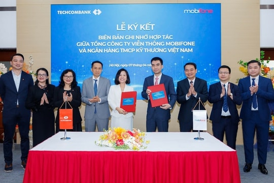 MobiFone hợp tác Techcombank thúc đẩy hệ sinh thái tài chính - công nghệ số