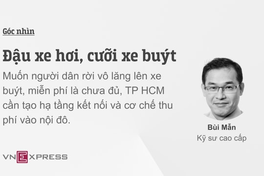 Đậu xe hơi, cưỡi xe buýt
