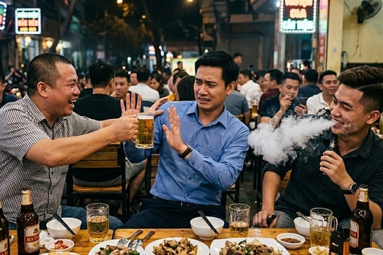 Tôi phải làm gì khi sếp ép nhậu, đồng nghiệp hút thuốc lá điện tử?