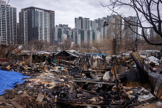 40 năm làm 'người vô hình' giữa phố nhà giàu Gangnam