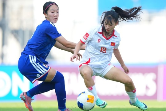 Thua Nhật Bản, U20 nữ Việt Nam bị loại khỏi giải châu Á