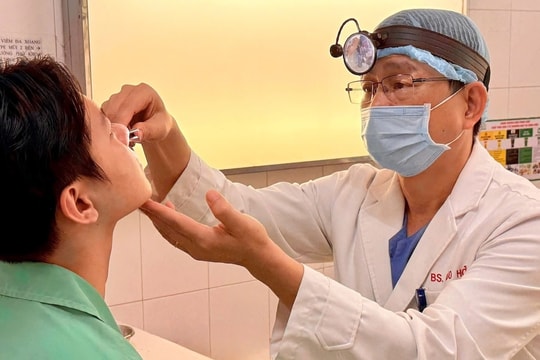 Viêm xoang 'phá hủy' xương trán chàng trai