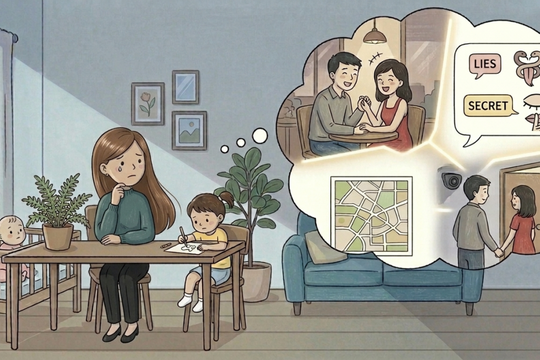 Chồng có con với cô đồng nghiệp thân thiết của tôi