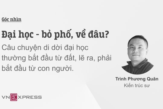 Đại học - bỏ phố, về đâu?