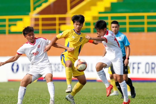 Xác định 2 đội bóng vào chung kết giải U15 Quốc gia 2026