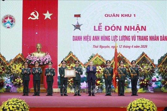 Tổng Bí thư, Chủ tịch nước Tô Lâm: Xây dựng Lực lượng vũ trang Quân khu 1 vững mạnh toàn diện
