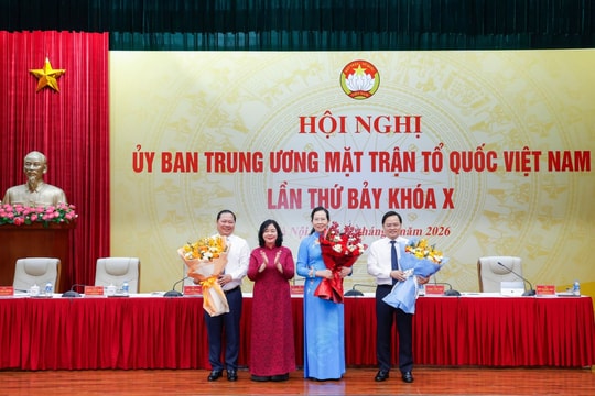 Hiệp thương cử 3 Phó Chủ tịch Uỷ ban Trung ương Mặt trận Tổ quốc Việt Nam