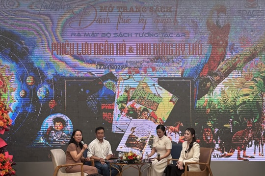 Sách AR mở hướng đổi mới văn hóa đọc cho trẻ em