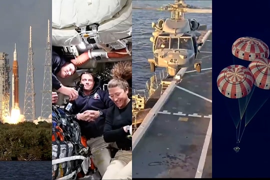 10 ngày du hành quanh Trái Đất - Mặt Trăng của Artemis II