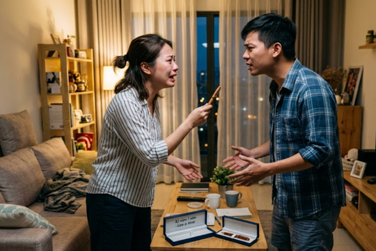 Cặp đôi tranh cãi vì một cây bút được tặng nhưng viết không ra mực