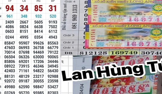 Chiều 12-4, xổ số miền Nam tìm ra nơi trúng 3 giải độc đắc