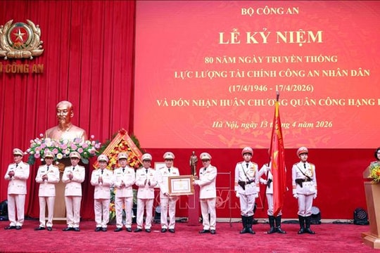 Kỷ niệm 80 năm Ngày truyền thống lực lượng Tài chính Công an nhân dân