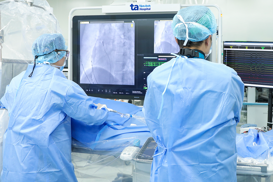 Đốt điện chữa rối loạn nhịp tim