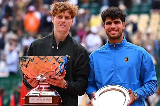 Sinner hạ Alcaraz, vô địch Monte Carlo Masters