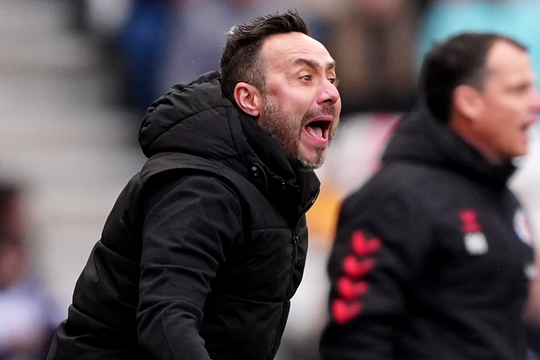 De Zerbi: 'Cầu thủ Tottenham sợ xuống hạng'