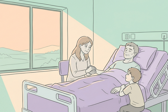 Người tình đến năn nỉ vợ chăm tôi những ngày sống chung với bệnh tật