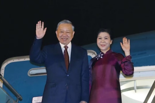 Tổng Bí thư, Chủ tịch nước Tô Lâm lên đường thăm cấp Nhà nước đến Trung Quốc